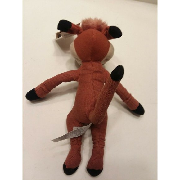 Disney The Lion King Musical Timon 11" Tall Beanbag Stuffed Animal Plush Doll - Picture 6 of 15